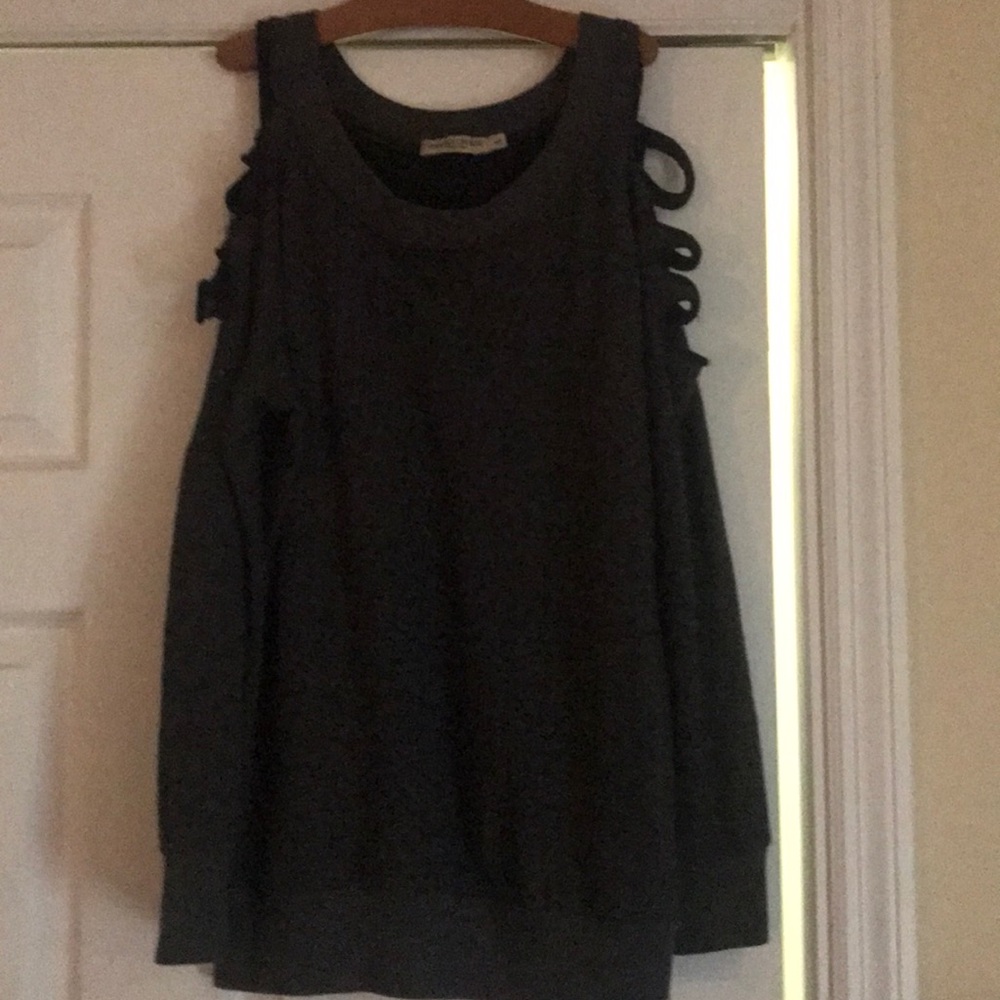 Chance or fate shirt with tears at the shoulders